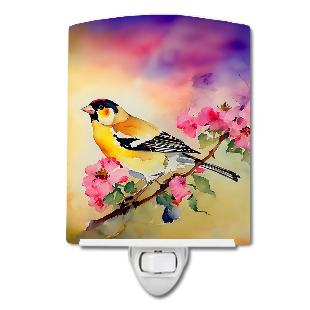 Buy this Goldfinch Ceramic Night Light