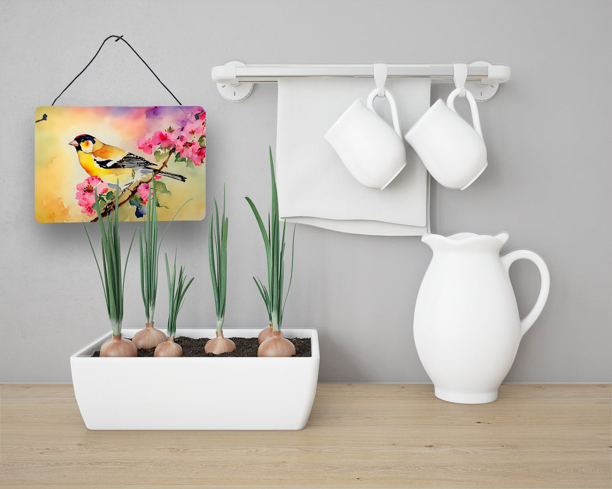 Goldfinch Wall or Door Hanging Prints