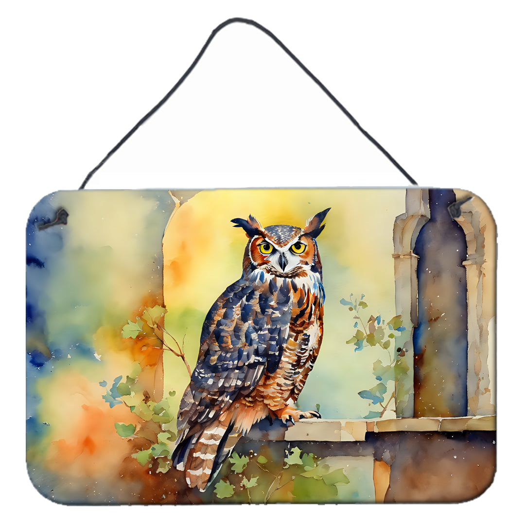 Buy this Great Horned Owl Wall or Door Hanging Prints