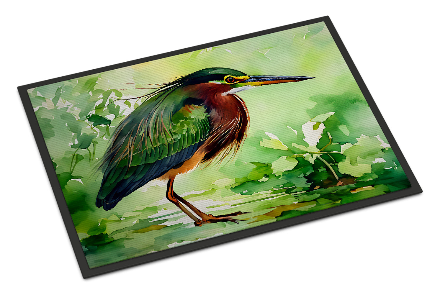 Buy this Green Heron Doormat