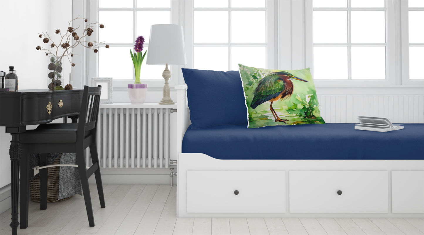 Green Heron Standard Pillowcase