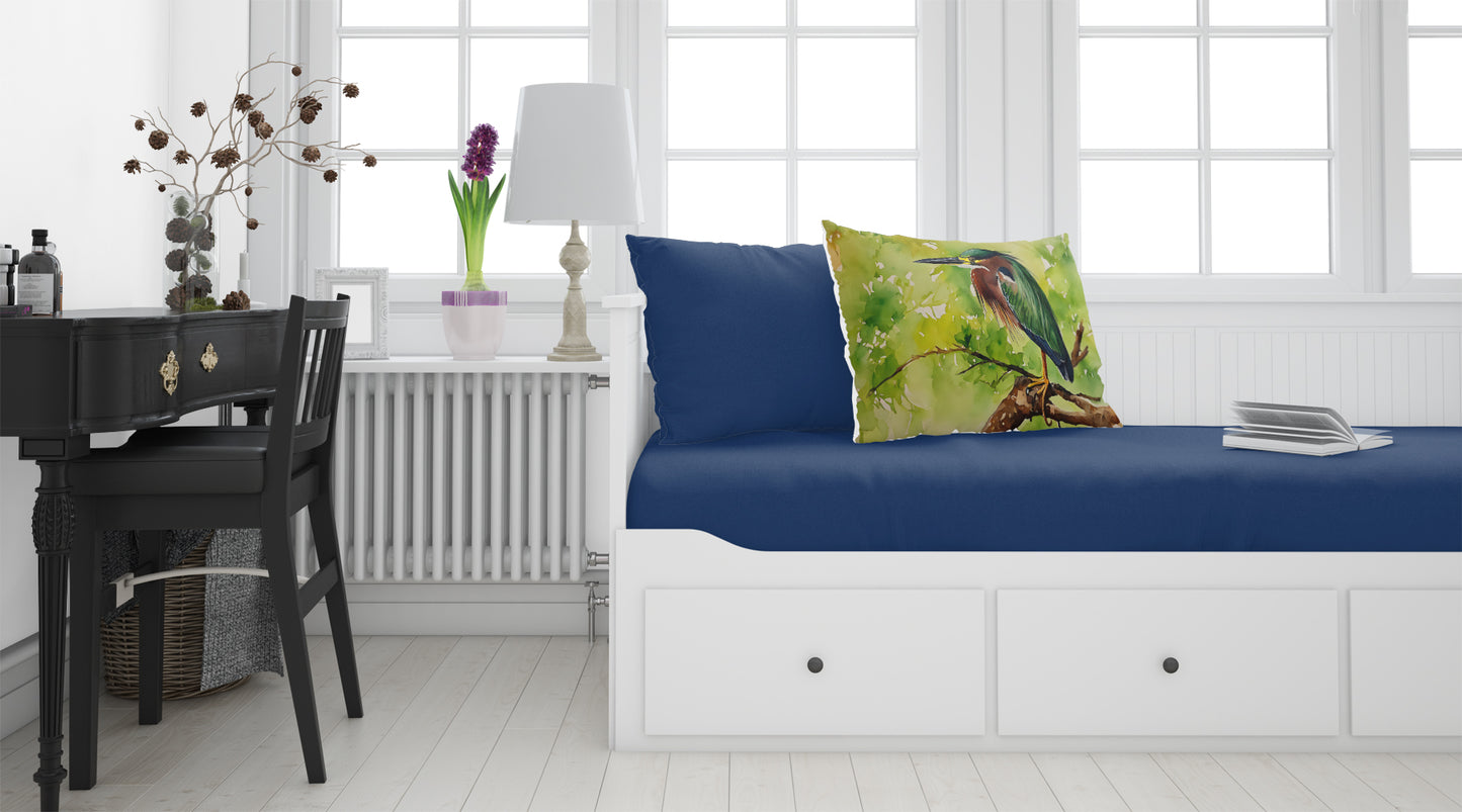 Green Heron Standard Pillowcase