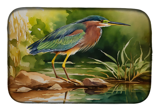 Buy this Green Heron Dish Drying Mat