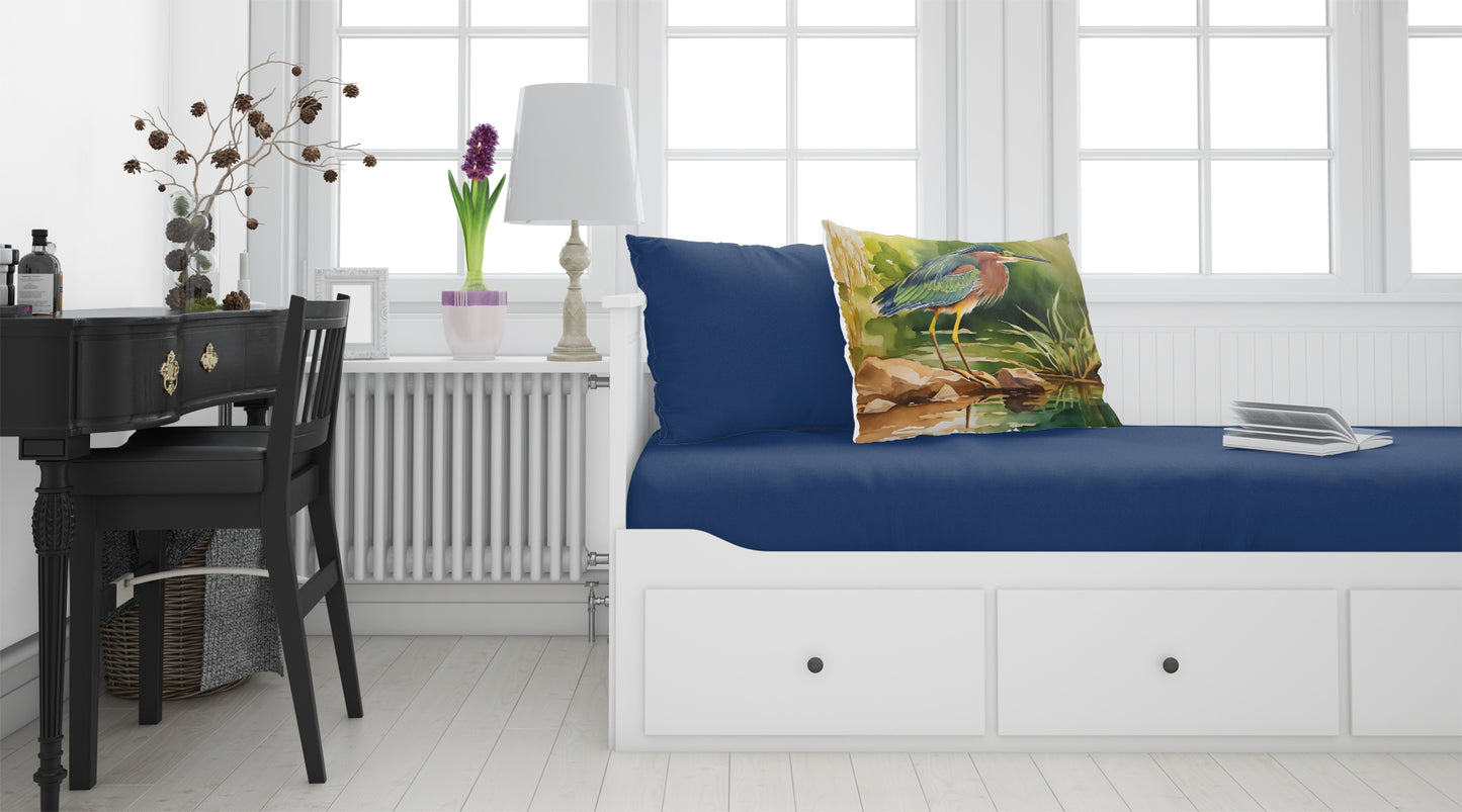 Green Heron Standard Pillowcase