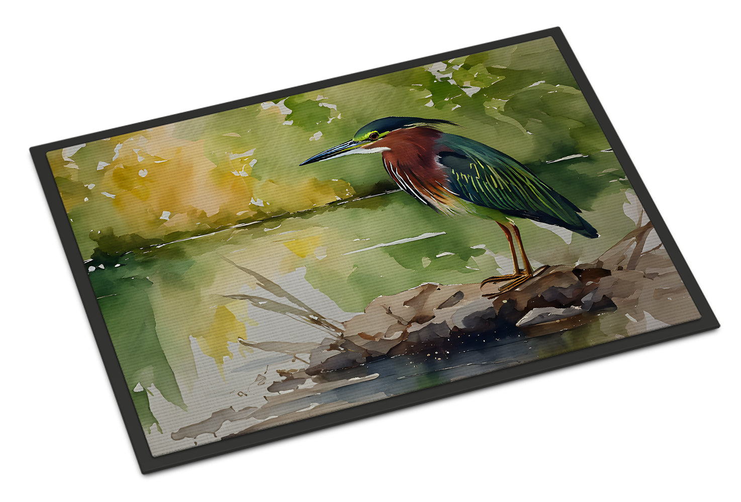 Buy this Green Heron Doormat