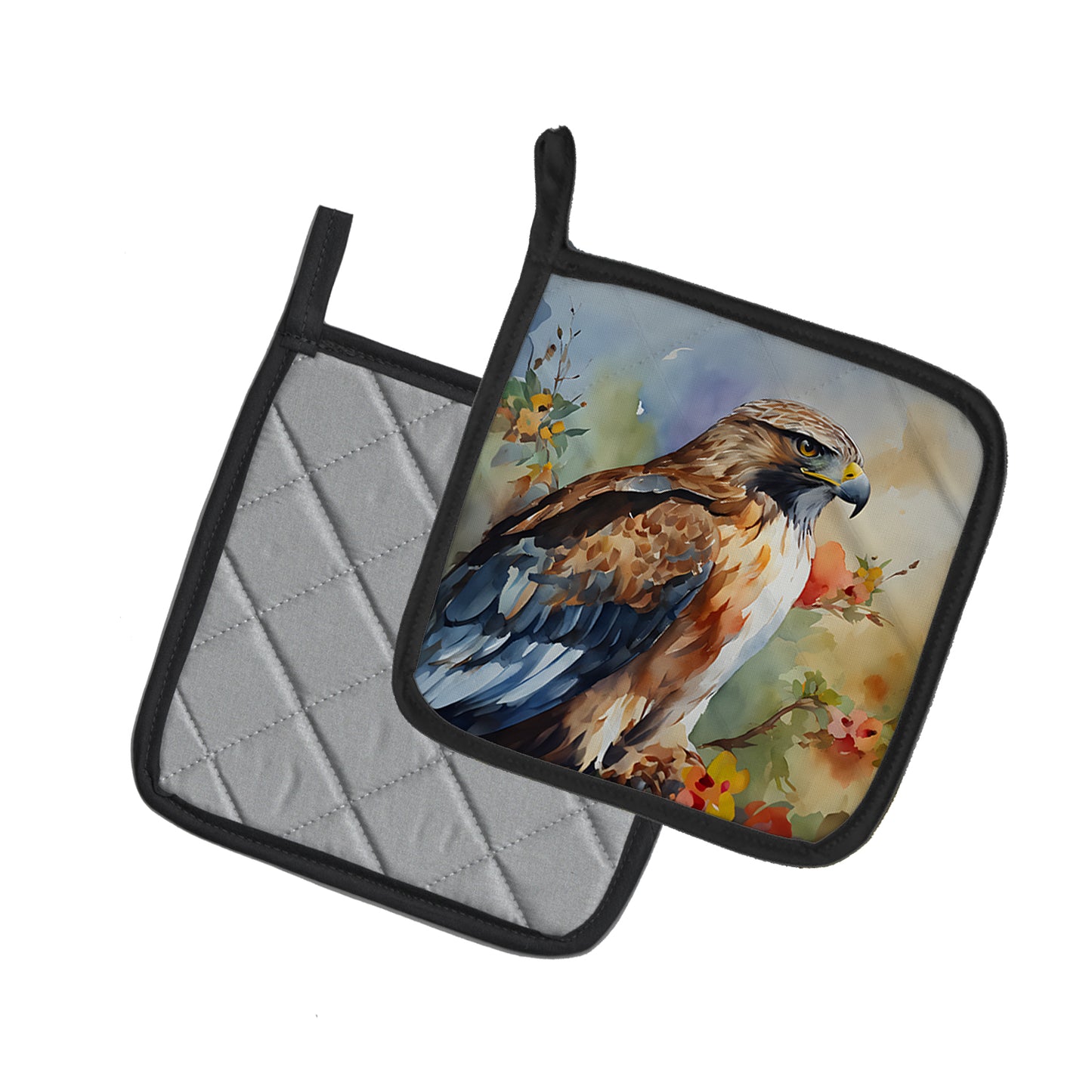 Hawk Pair of Pot Holders