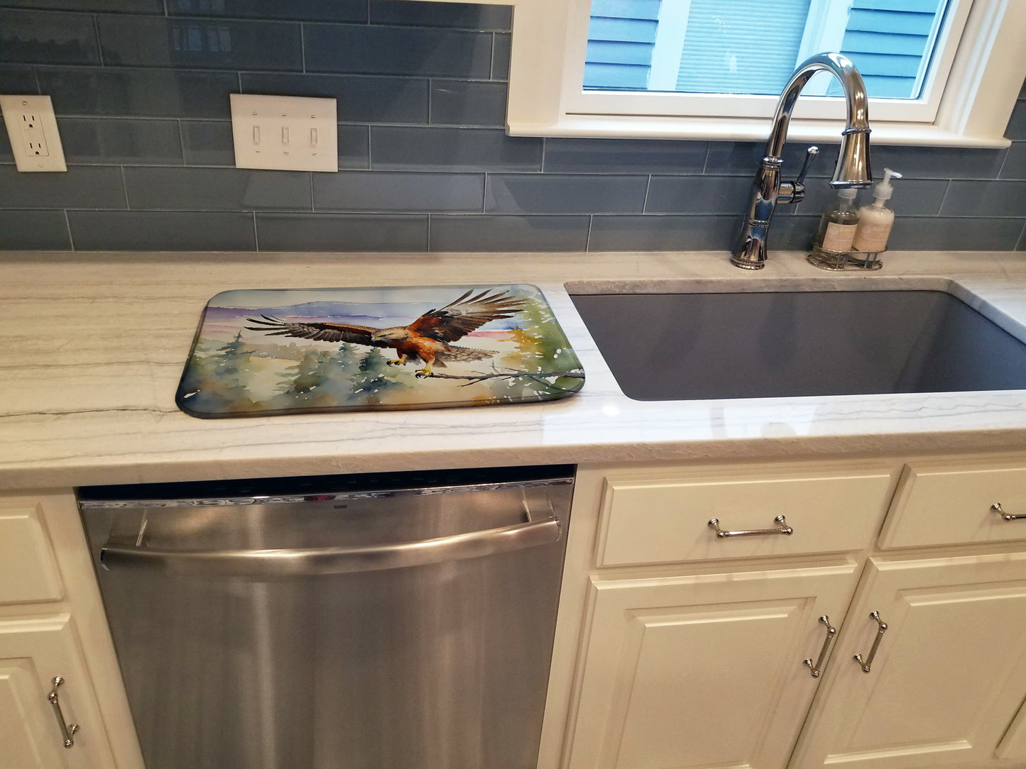 Hawk Dish Drying Mat