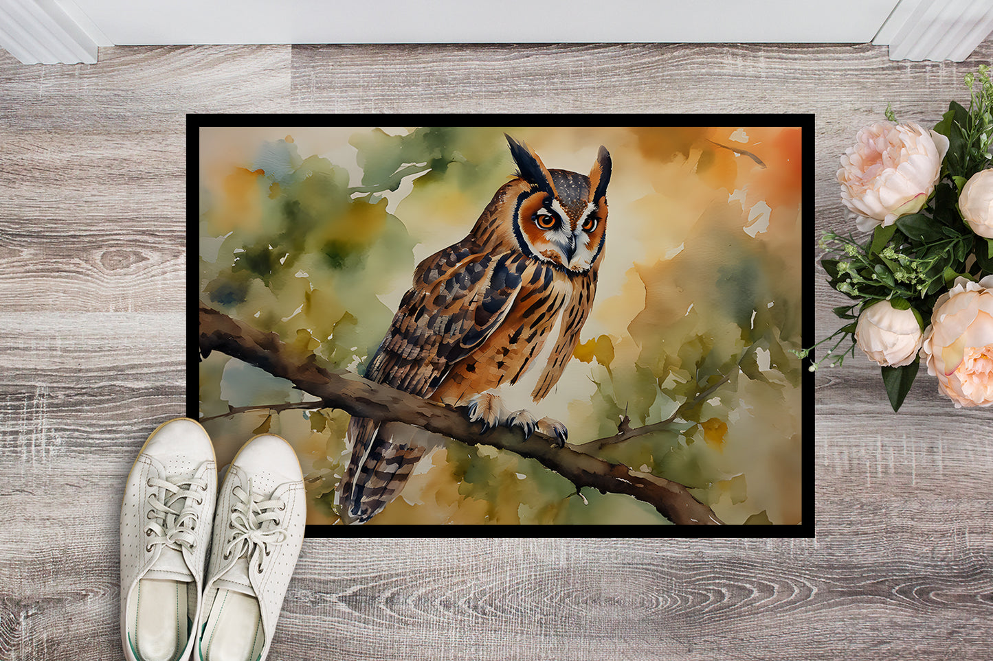 Long-Eared Owl Doormat