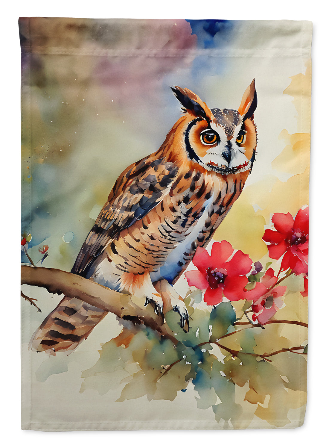 Buy this Long-Eared Owl House Flag