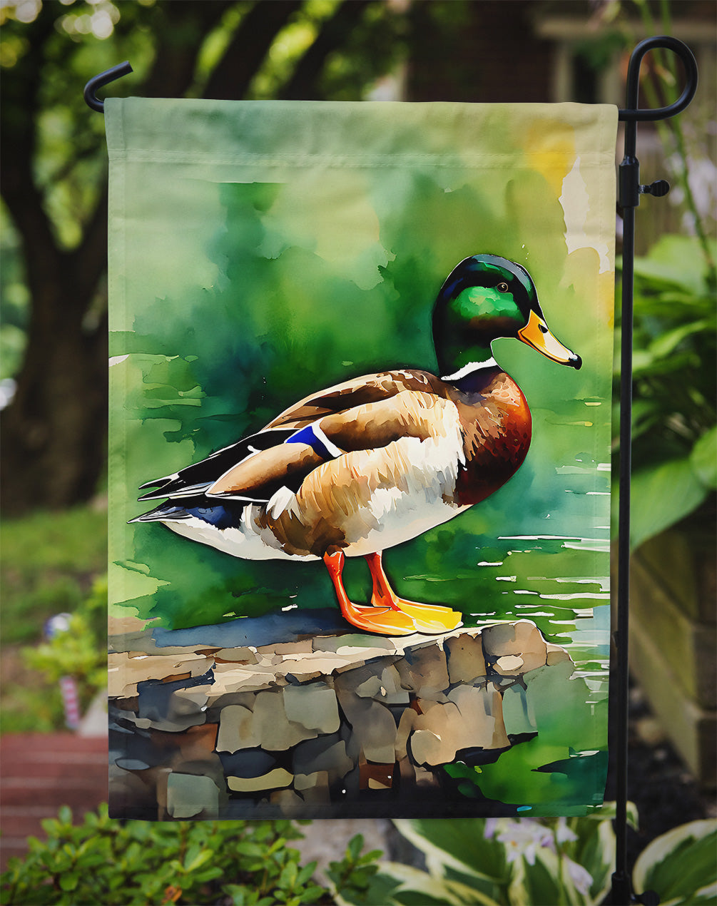 Mallard Garden Flag