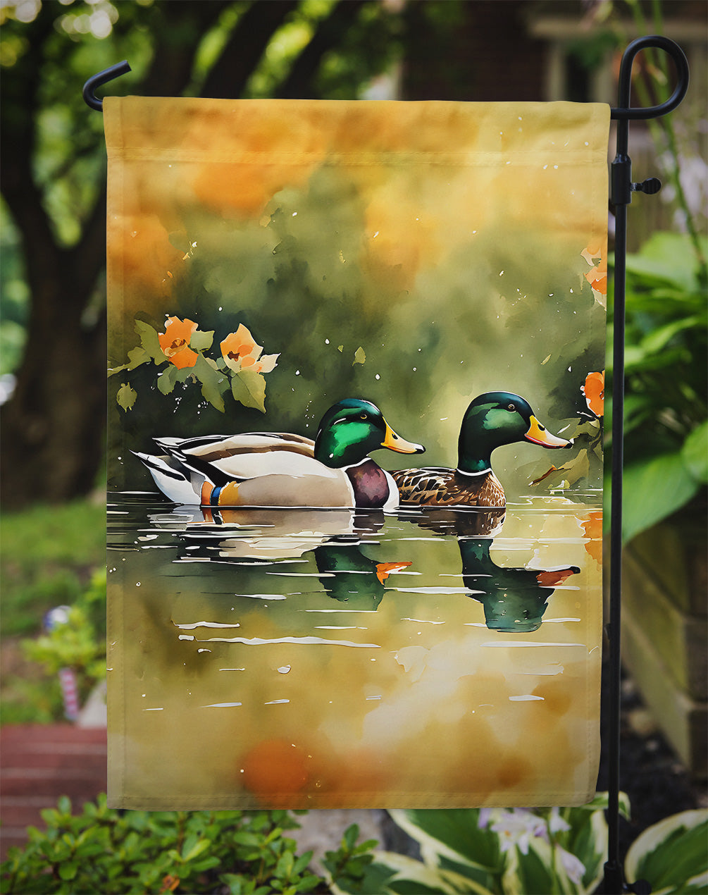 Mallard Garden Flag