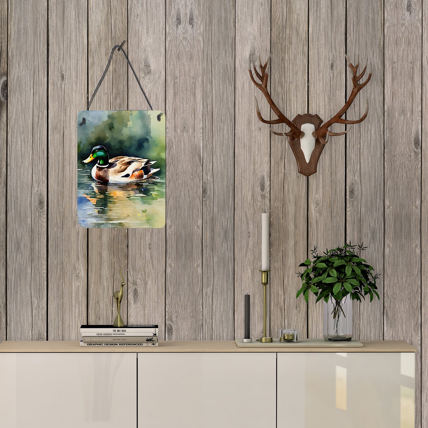 Mallard Wall or Door Hanging Prints