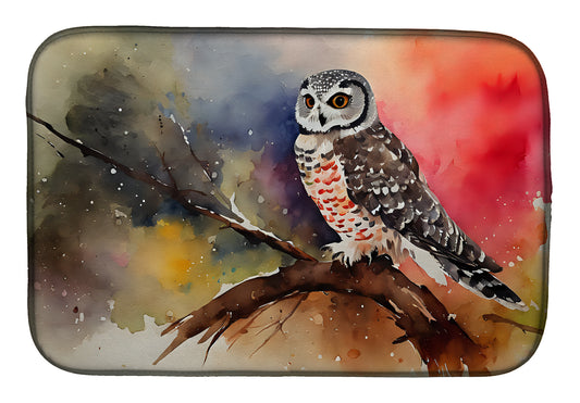 Buy this Northern Hawk Owl Dish Drying Mat