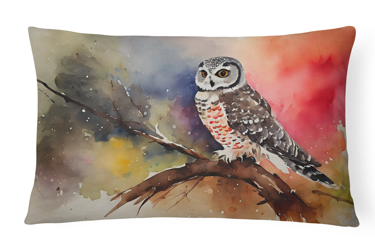 Buy this Northern Hawk Owl Throw Pillow