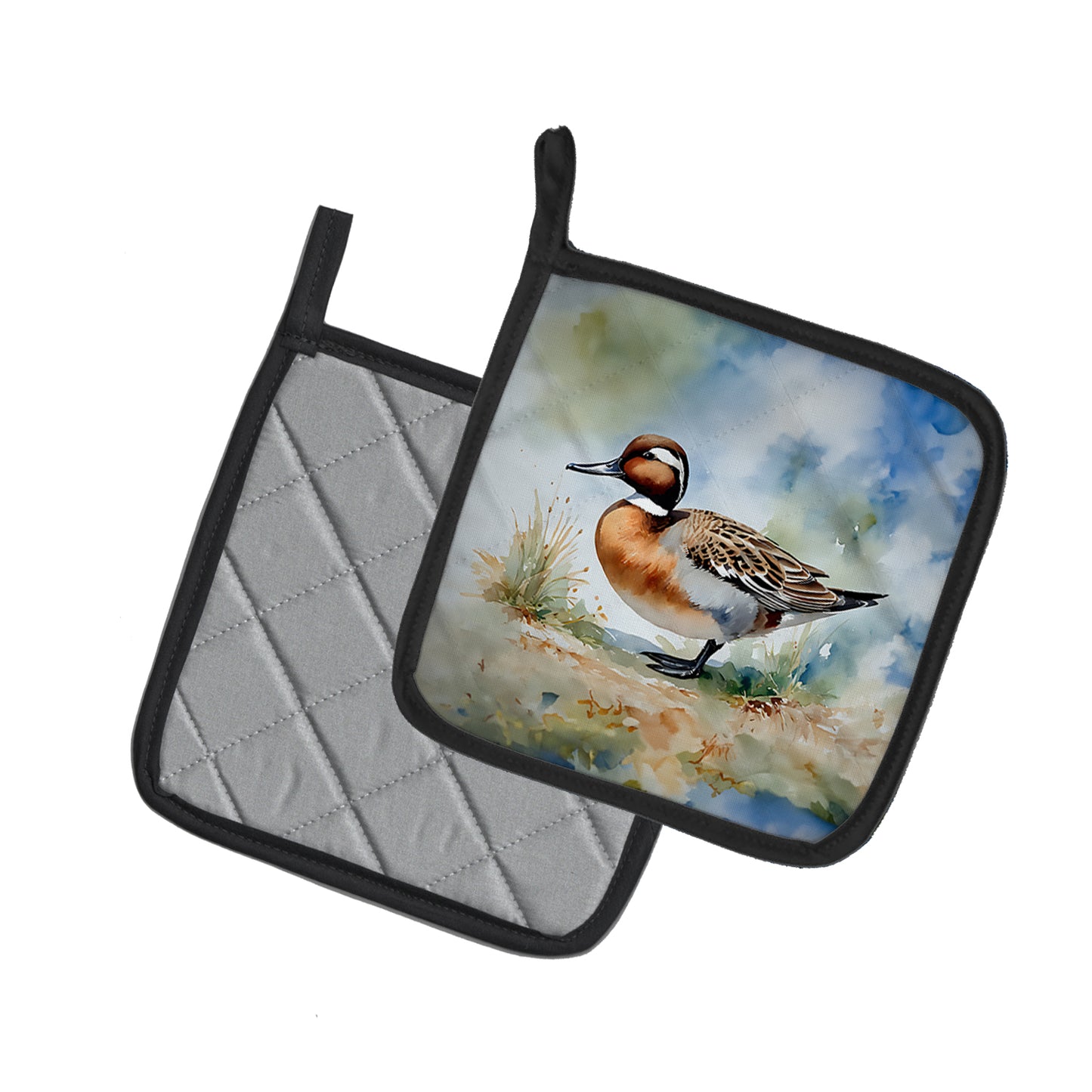 Northern Pintail Pair of Pot Holders