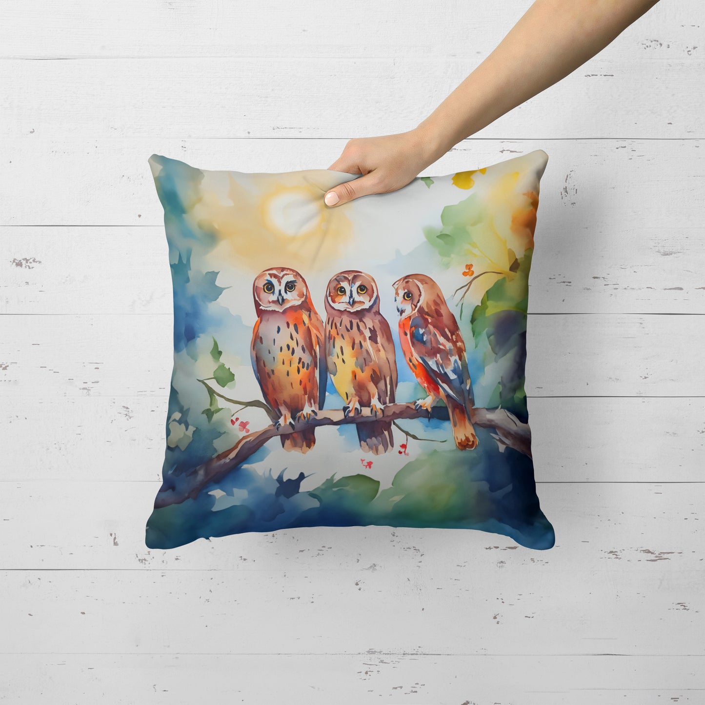 Owls Throw Pillow