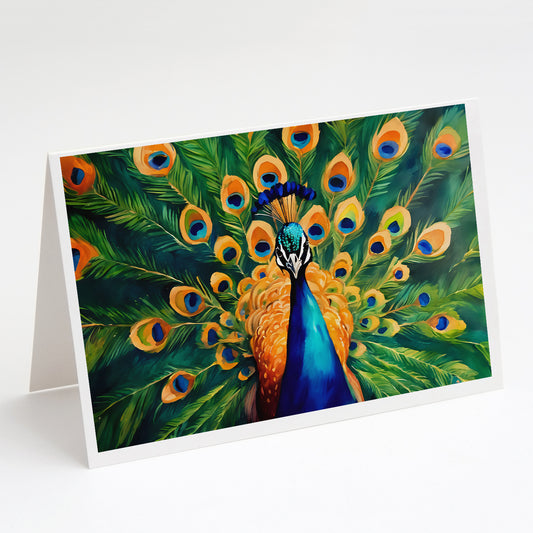 Buy this Peacock Greeting Cards Pack of 8