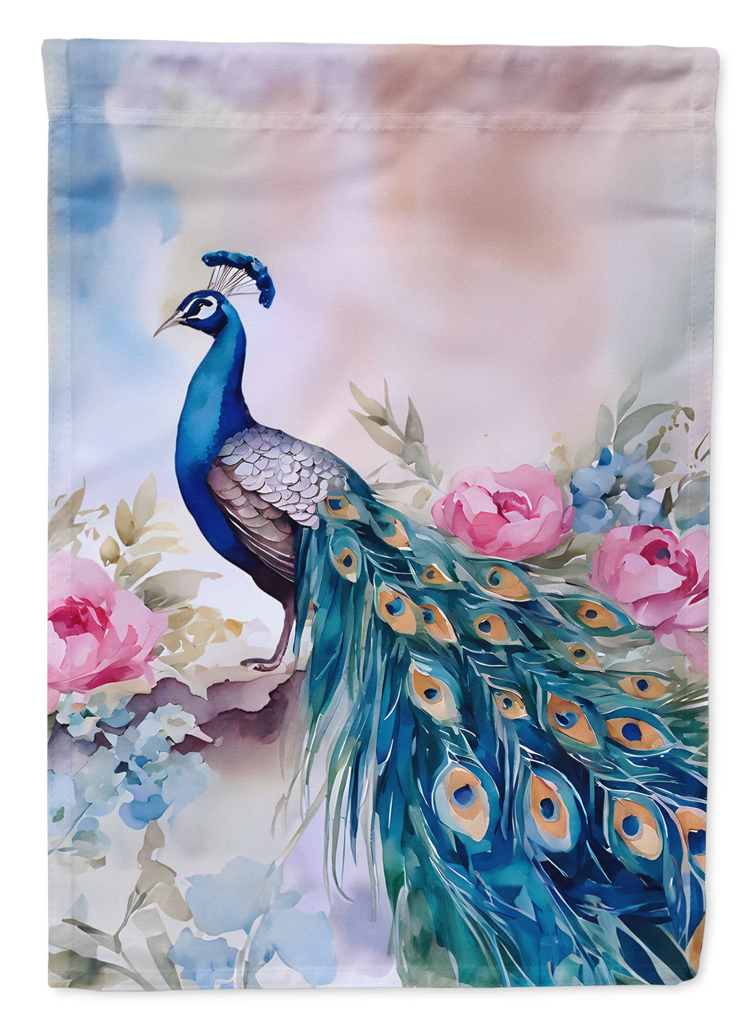 Buy this Peacock Garden Flag