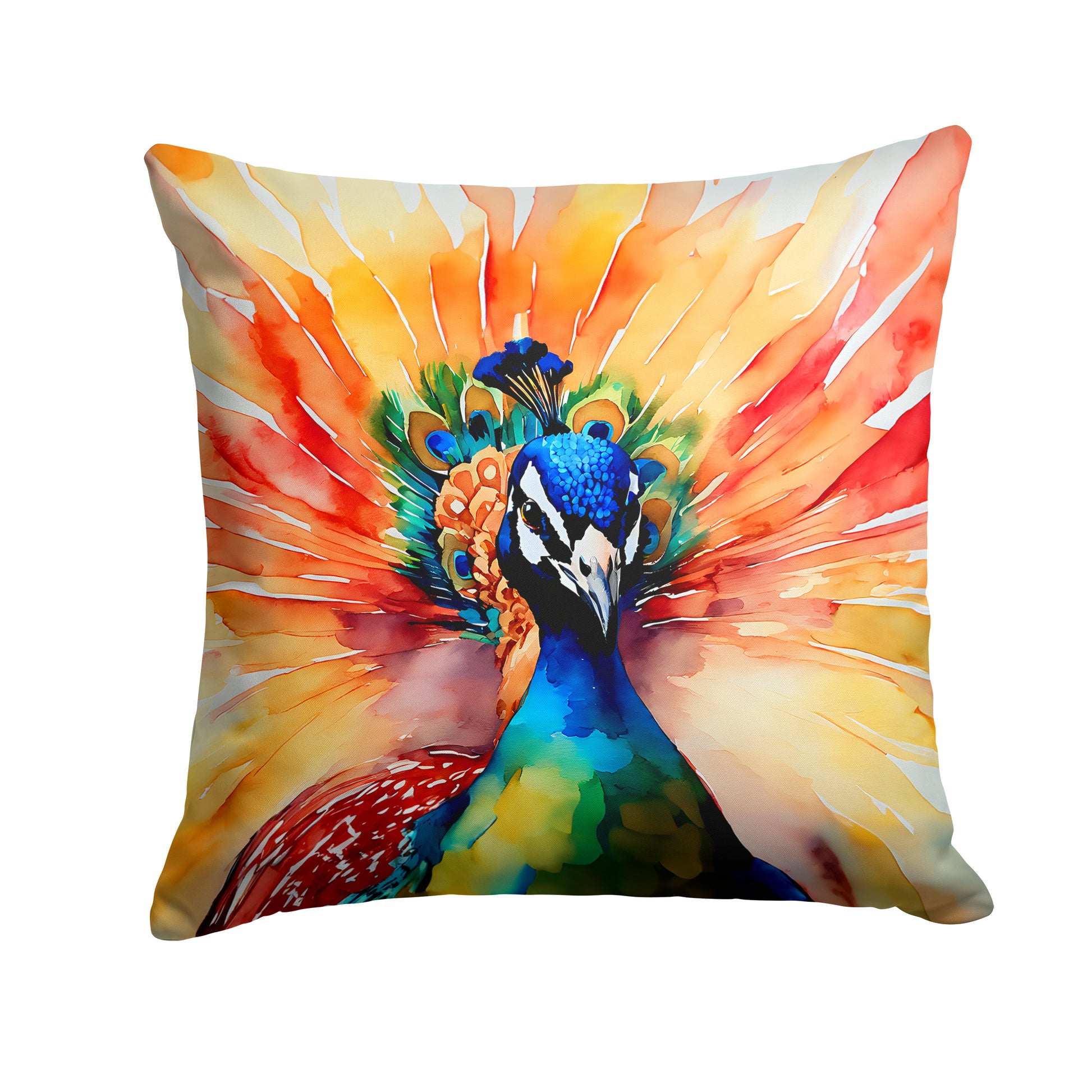 Buy this Peacock Throw Pillow