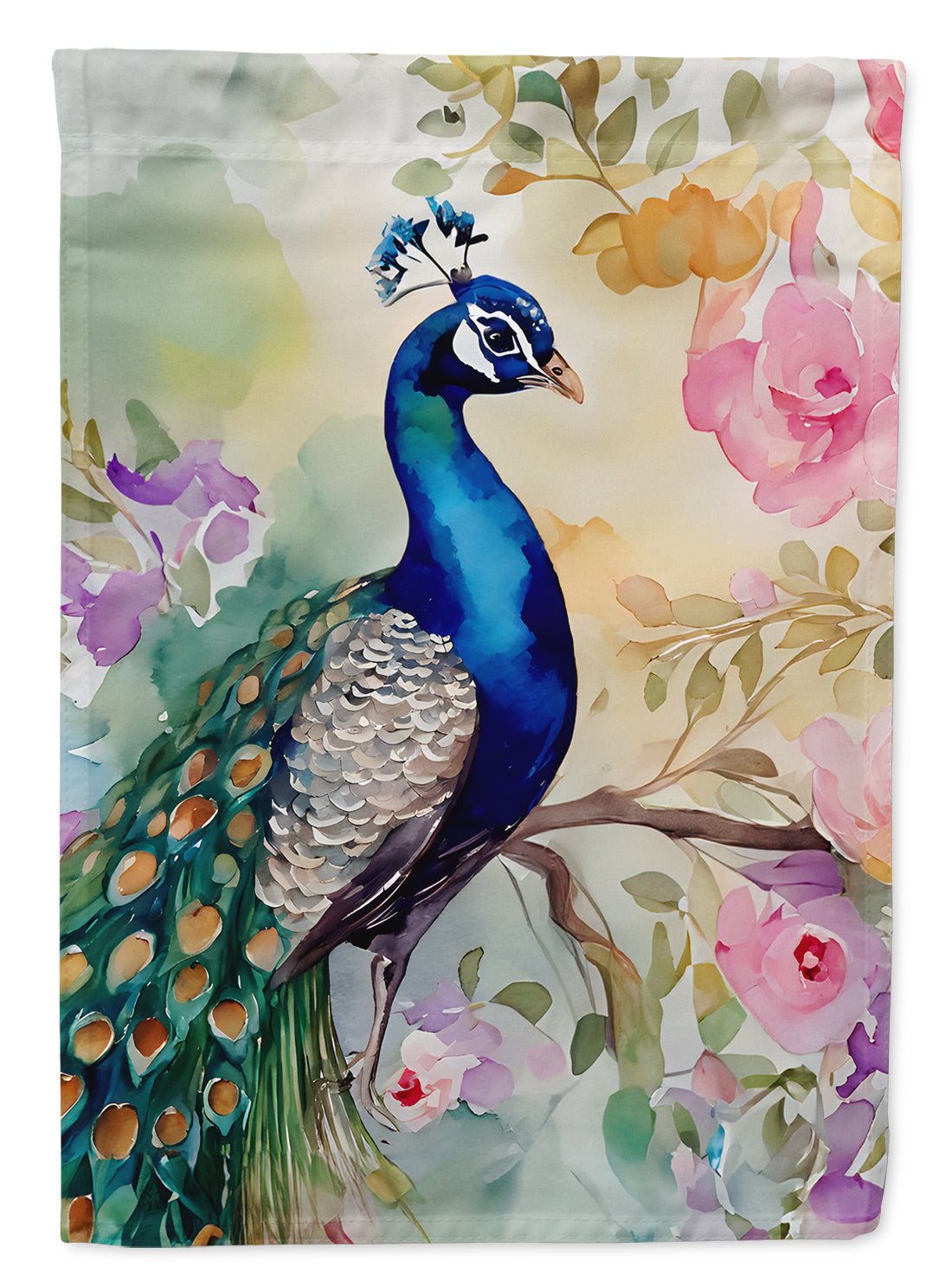 Buy this Peacock Garden Flag