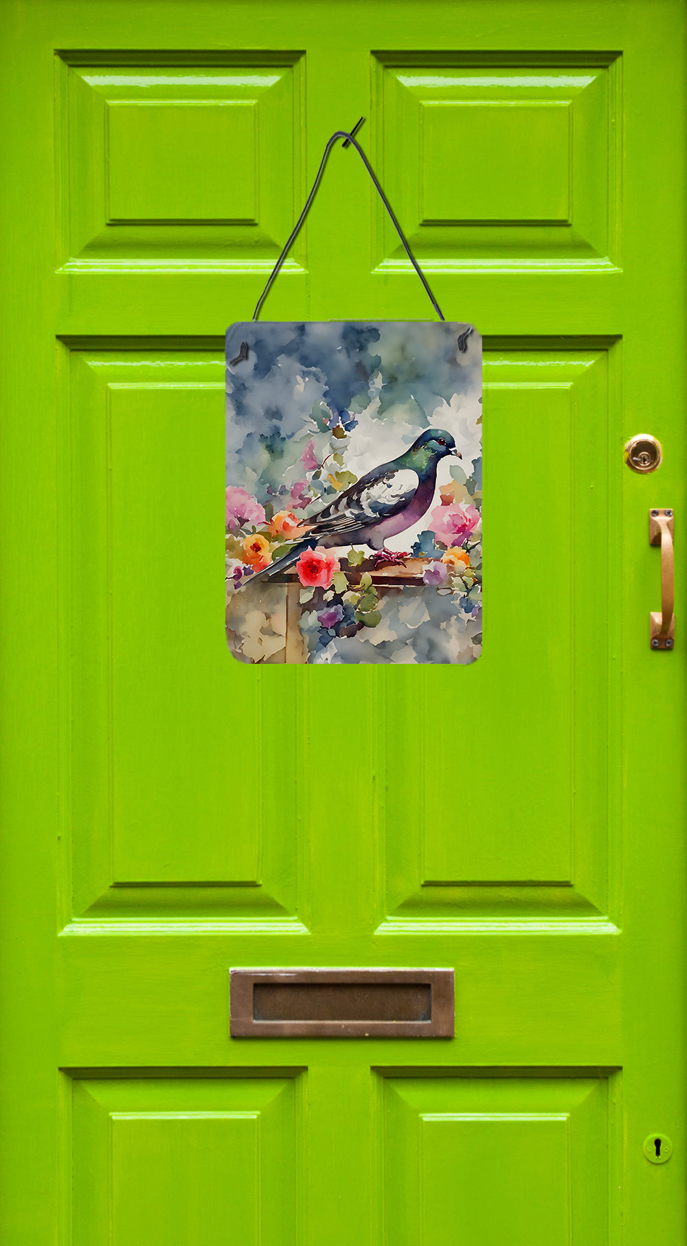 Pigeon Wall or Door Hanging Prints