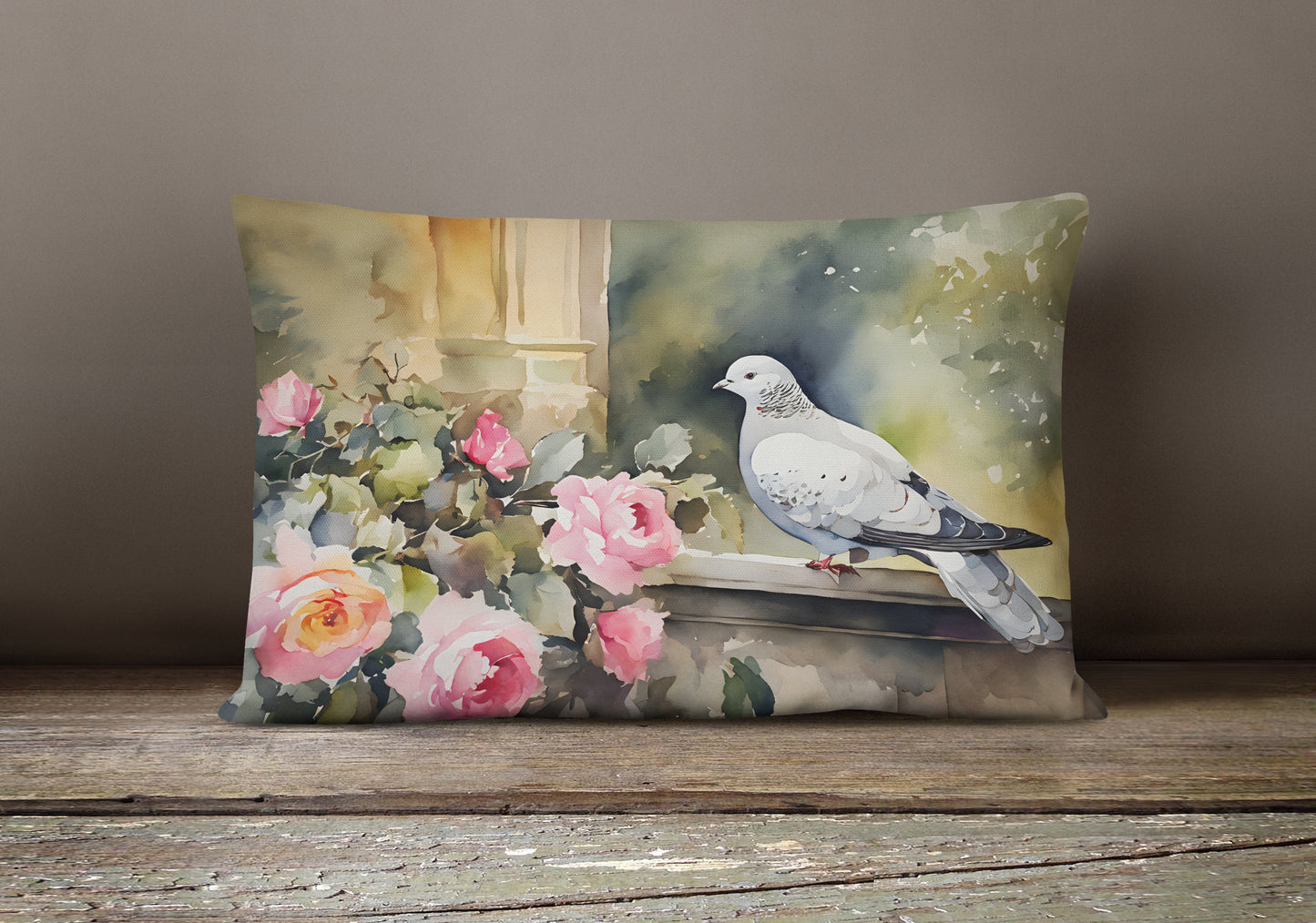 Pigeon Throw Pillow