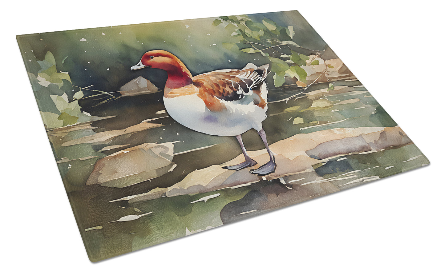 Buy this Redhead Duck Glass Cutting Board