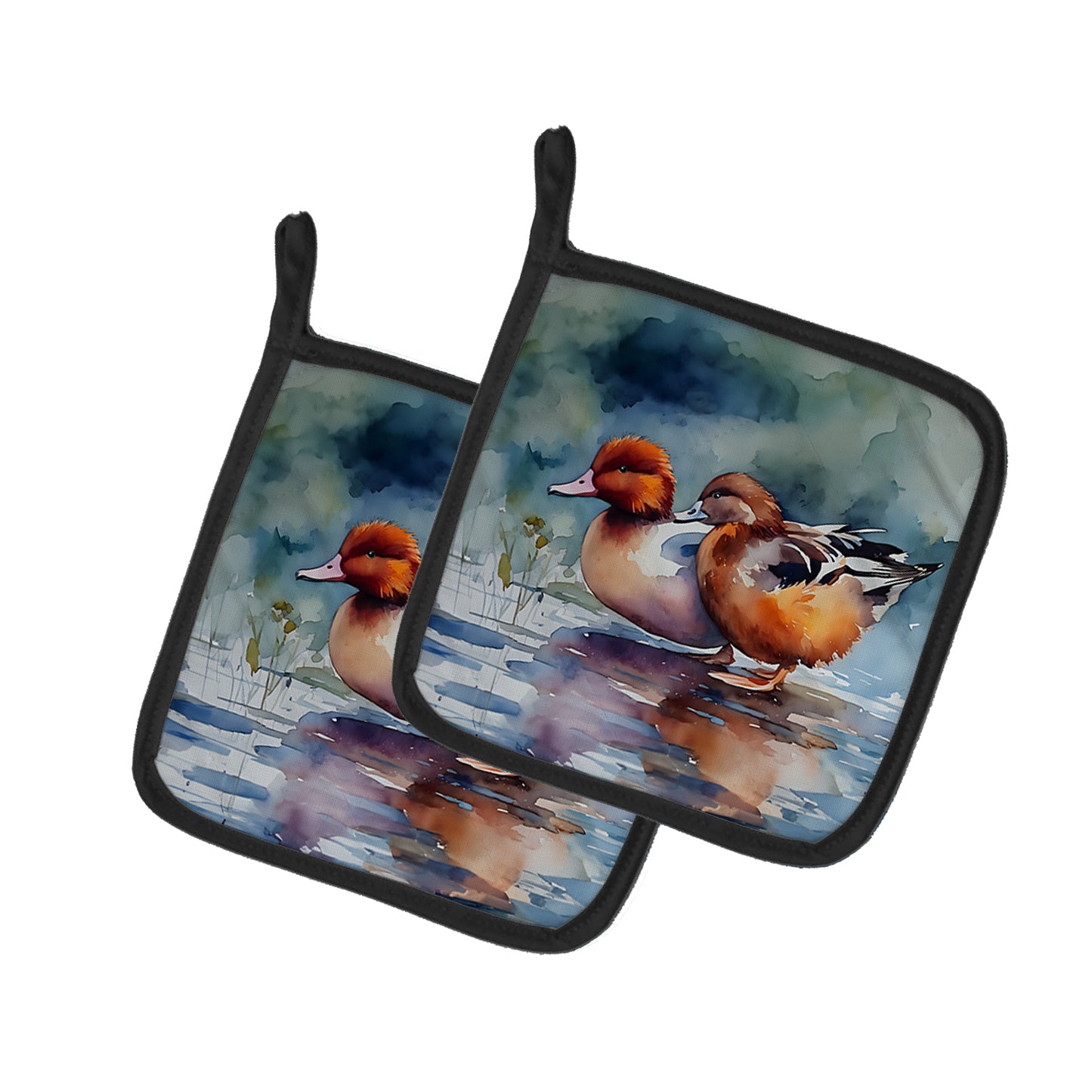 Buy this Redhead Duck Pair of Pot Holders