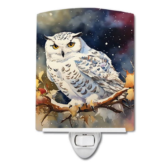 Buy this Snowy Owl Ceramic Night Light