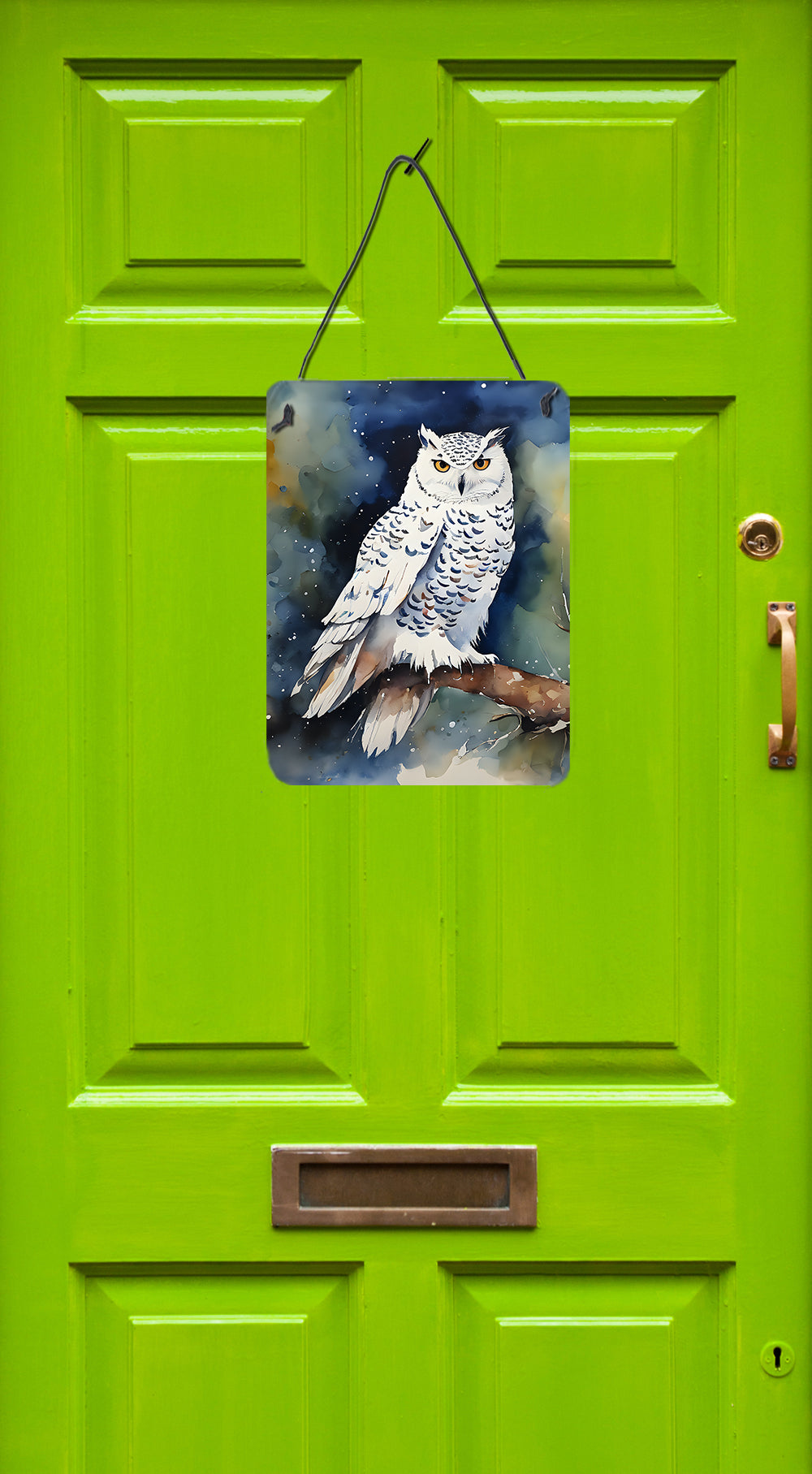 Snowy Owl Wall or Door Hanging Prints