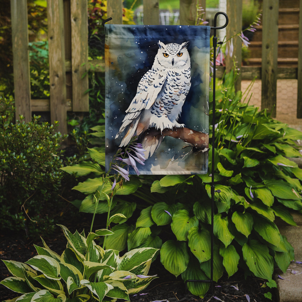 Snowy Owl Garden Flag