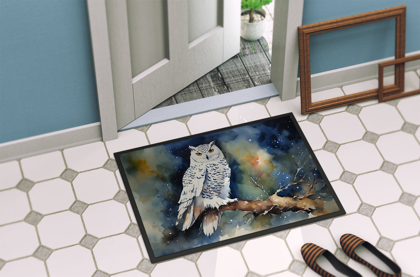 Snowy Owl Doormat