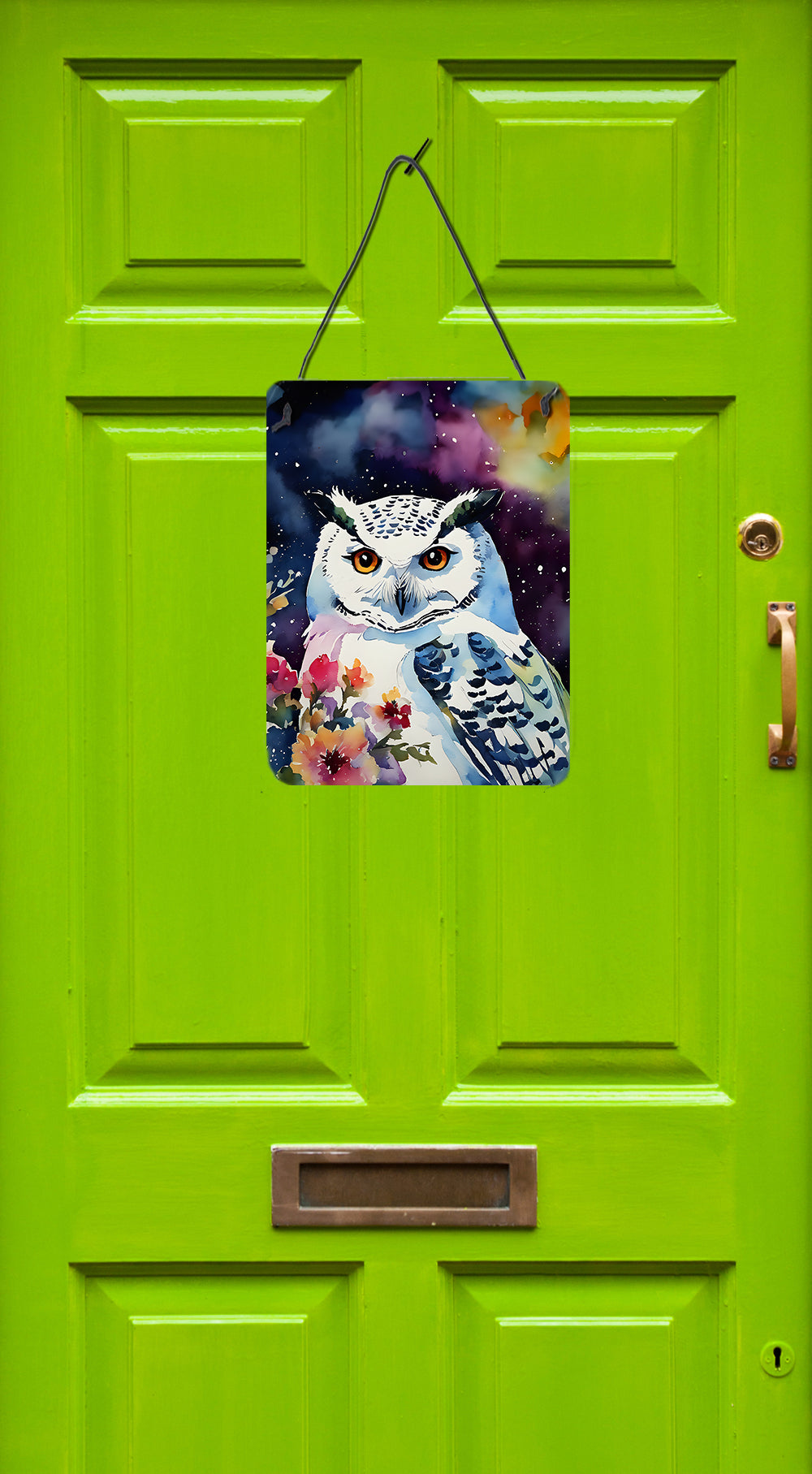 Snowy Owl Wall or Door Hanging Prints