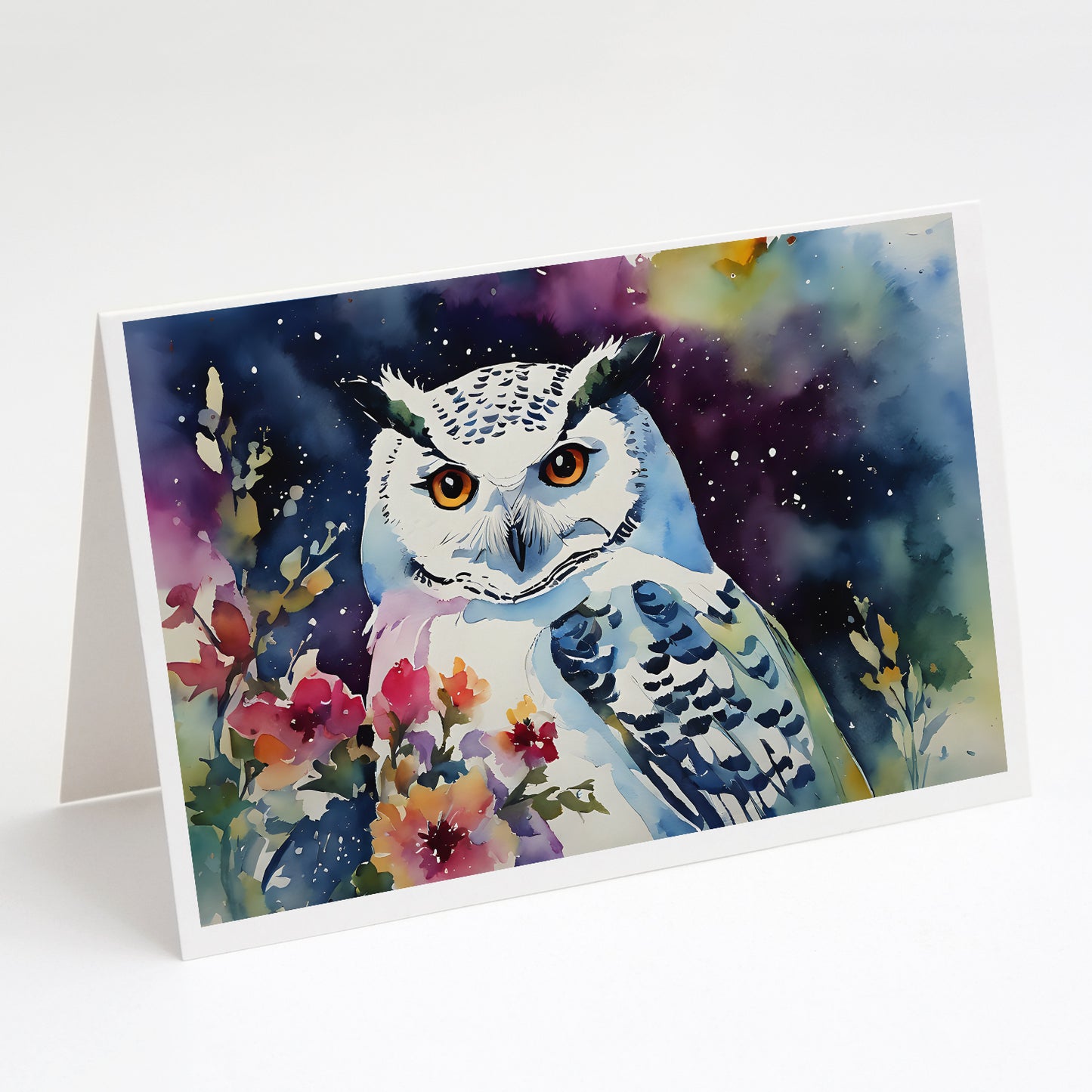 Buy this Snowy Owl Greeting Cards Pack of 8