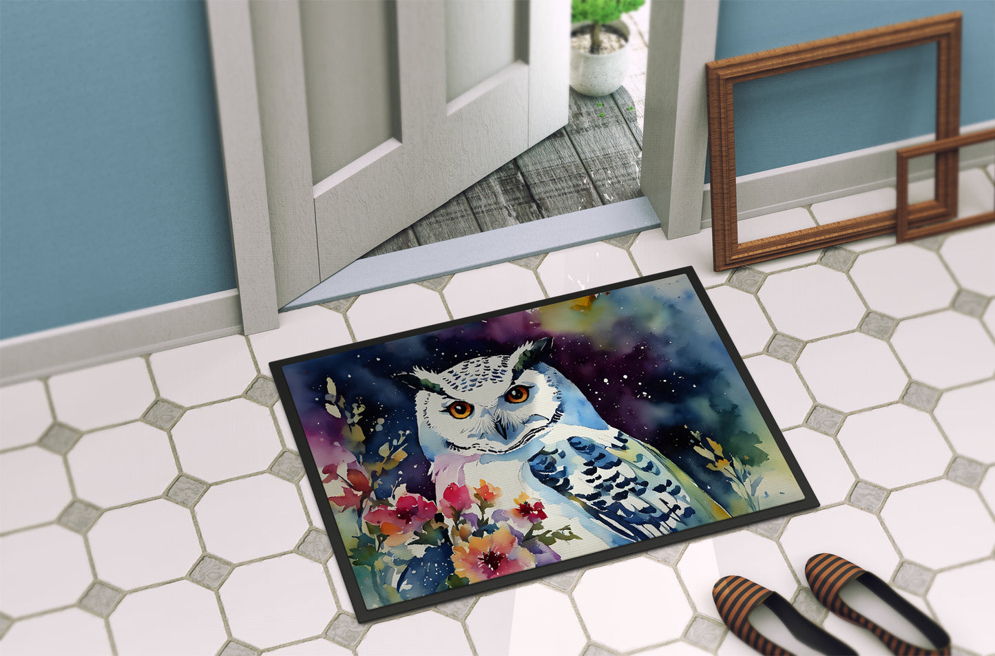 Snowy Owl Doormat