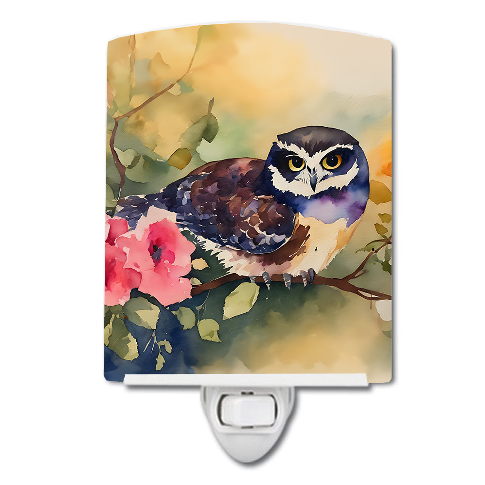 Buy this Spectacled Owl Ceramic Night Light