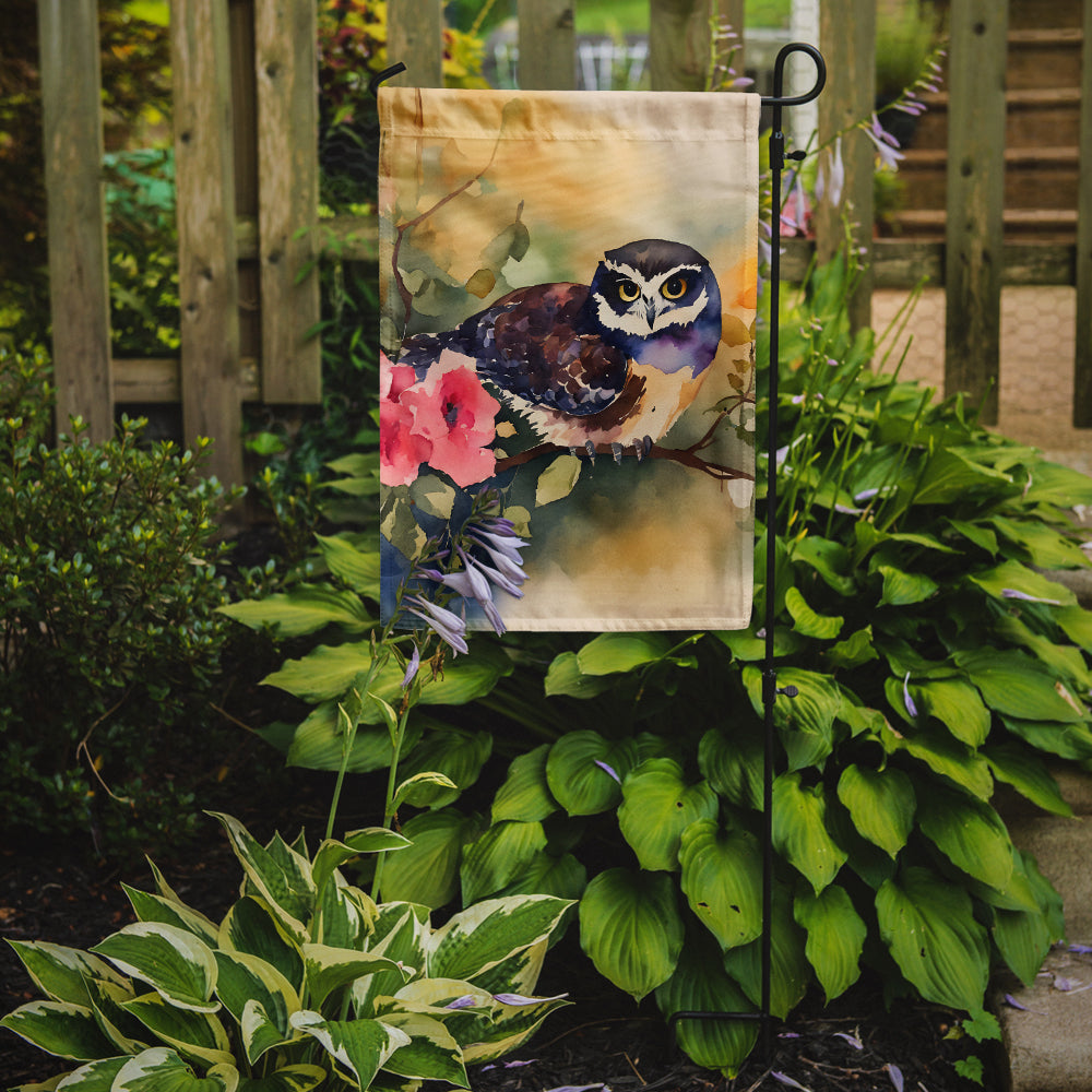 Spectacled Owl Garden Flag