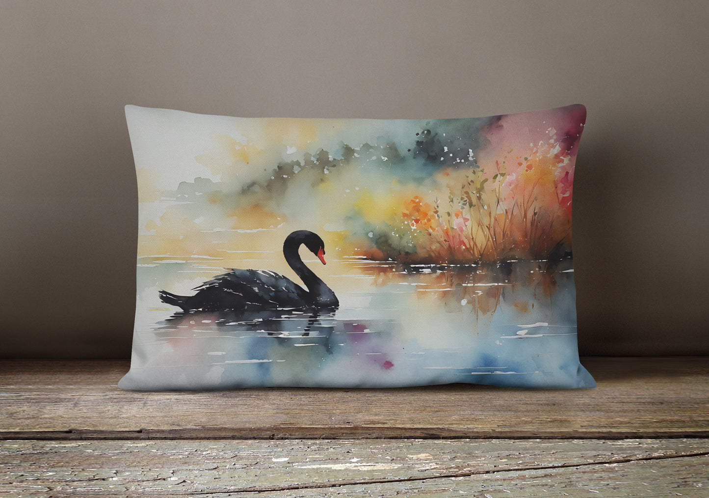 Black Swan Throw Pillow