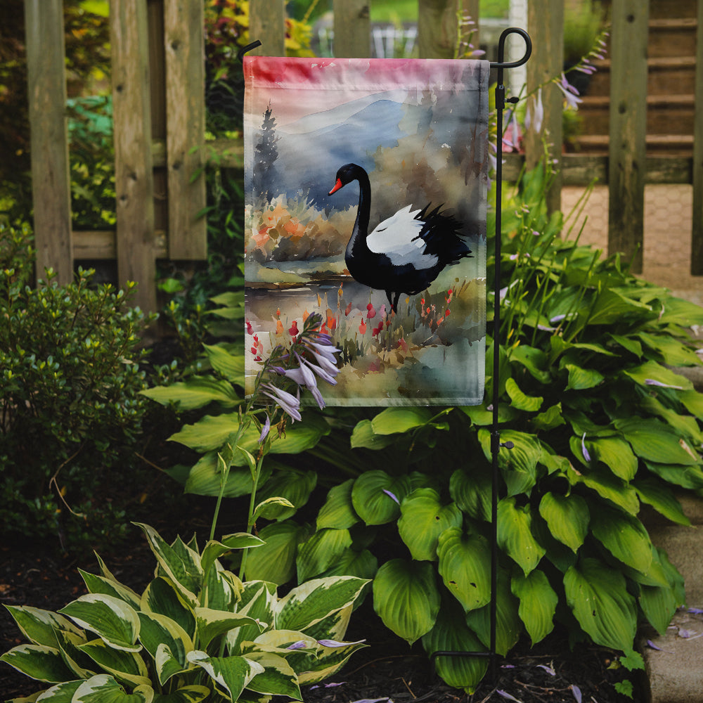 Black Swan Garden Flag