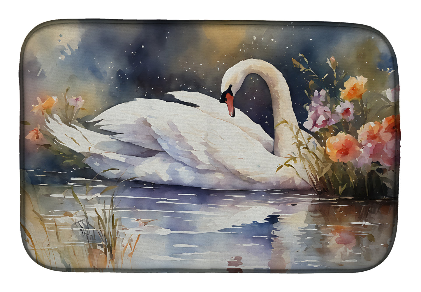 Buy this Swan Dish Drying Mat