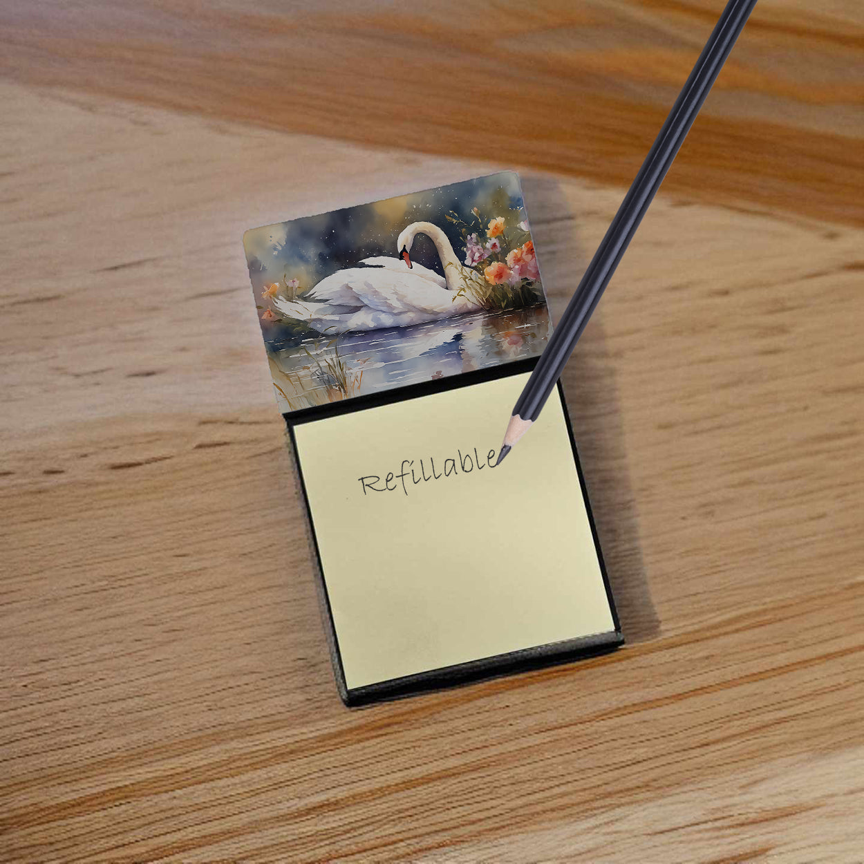 Swan Sticky Note Holder