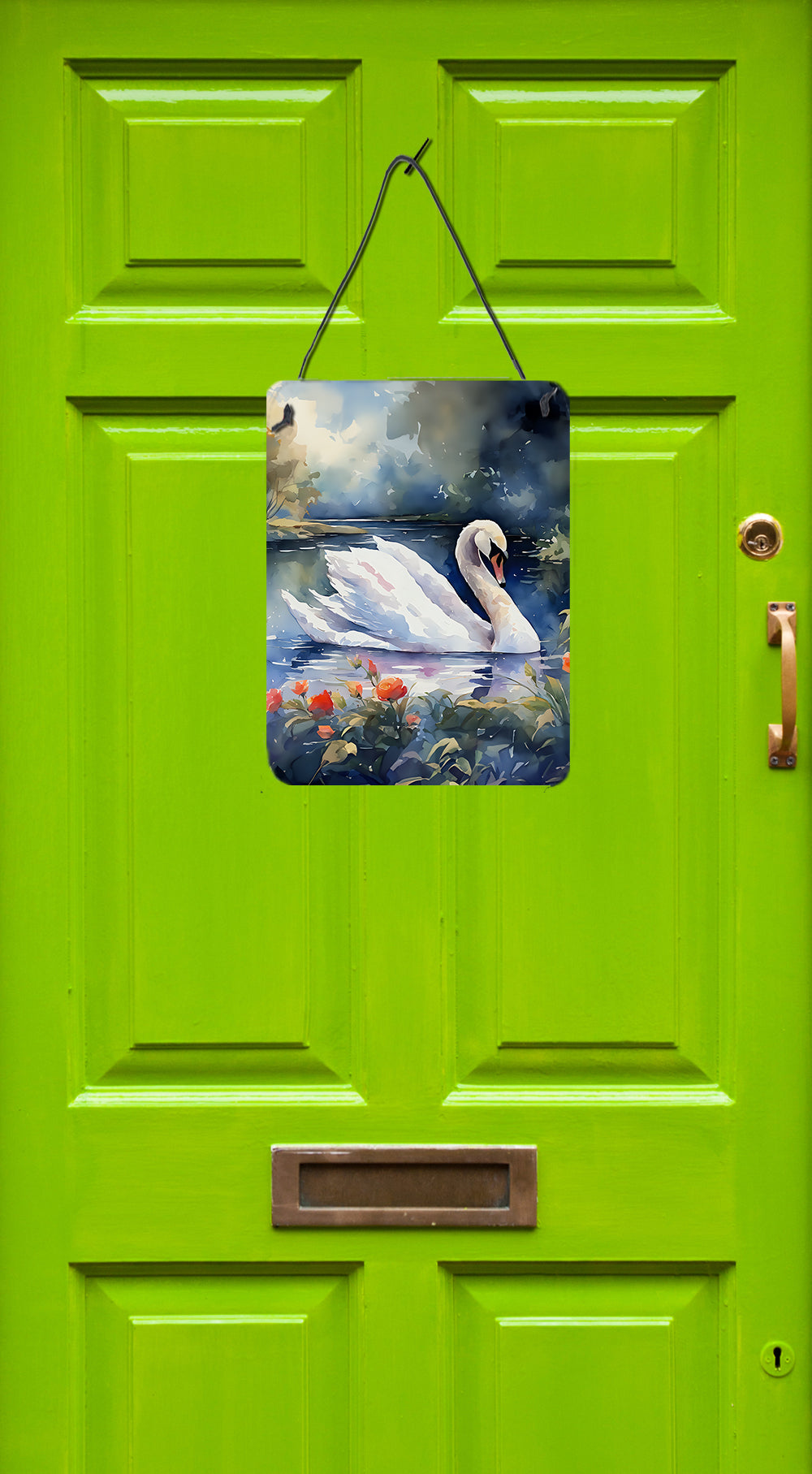 Swan Wall or Door Hanging Prints