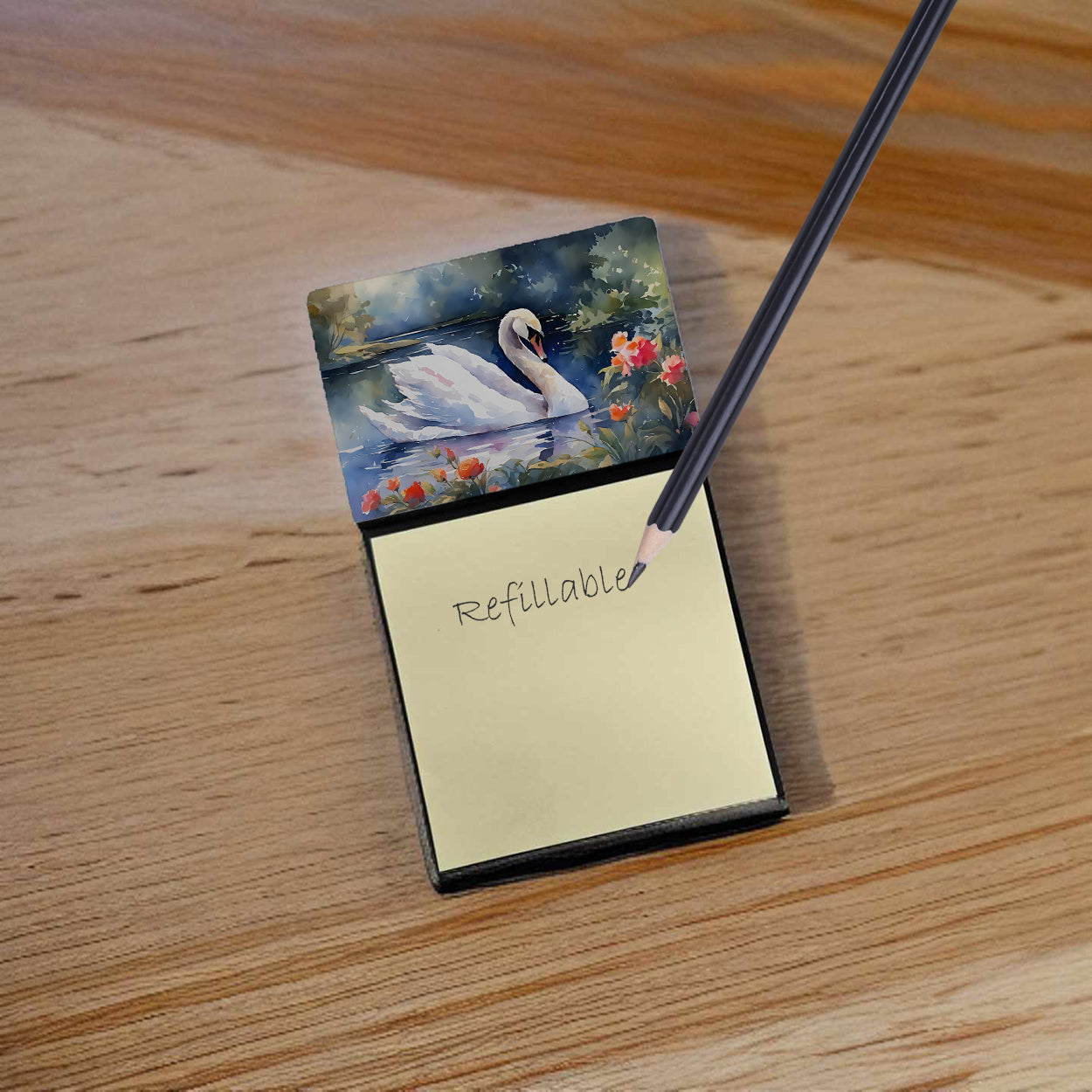 Swan Sticky Note Holder