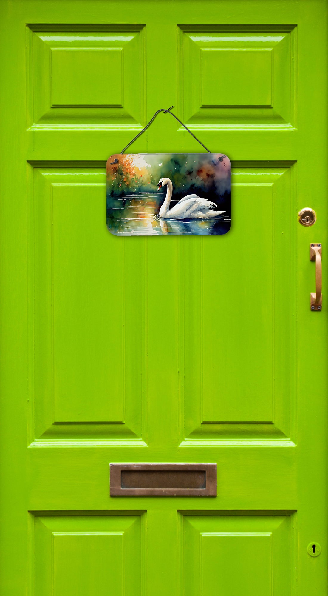 Swan Wall or Door Hanging Prints