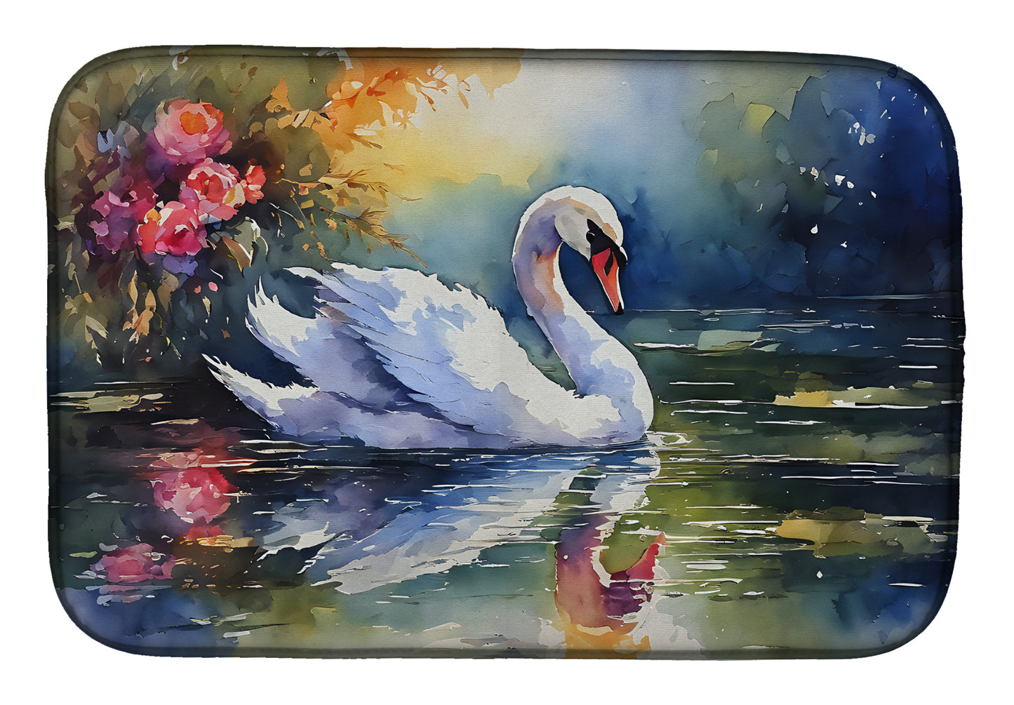 Buy this Swan Dish Drying Mat