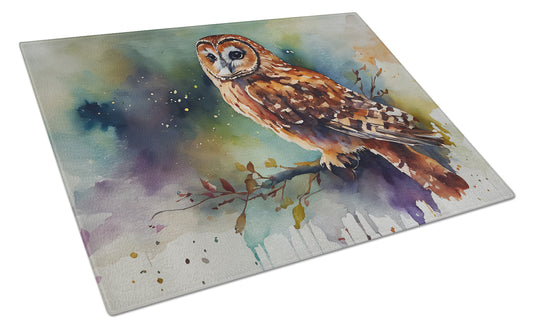 Buy this Tawny Owl Glass Cutting Board