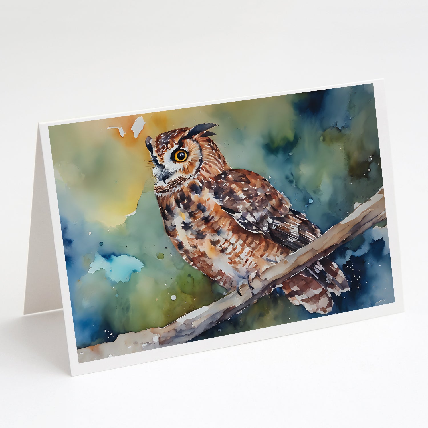 Buy this Tawny Owl Greeting Cards Pack of 8