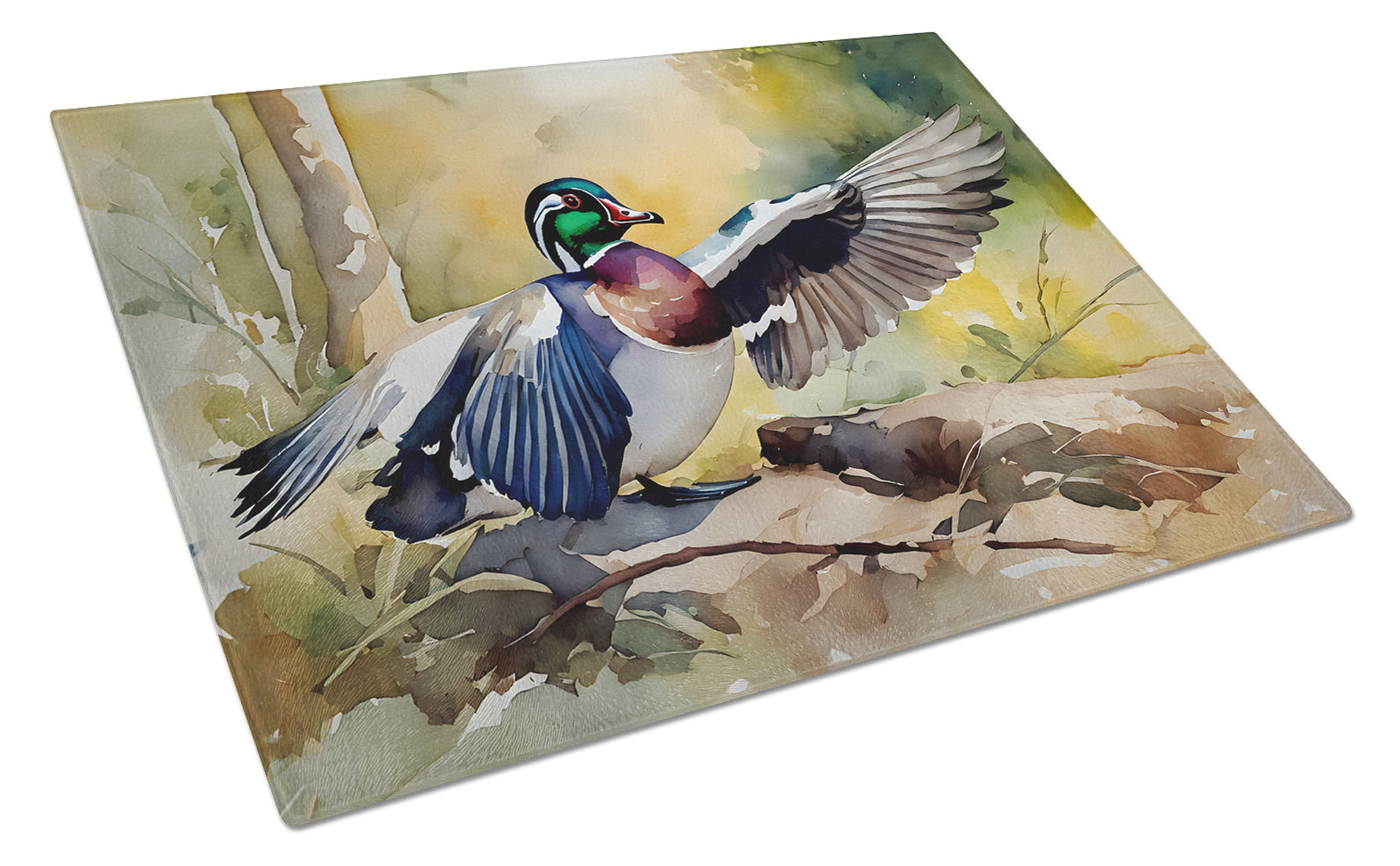 Buy this Wood Duck Glass Cutting Board