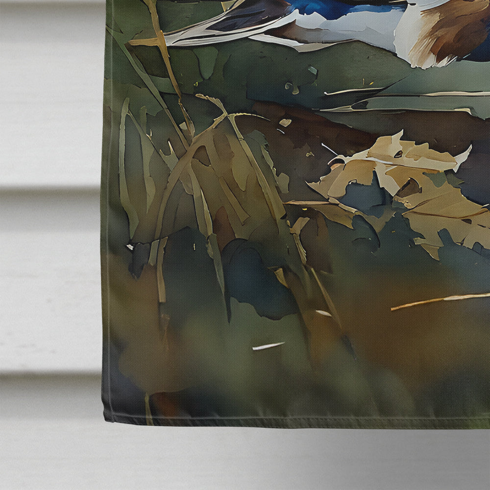 Wood Duck House Flag