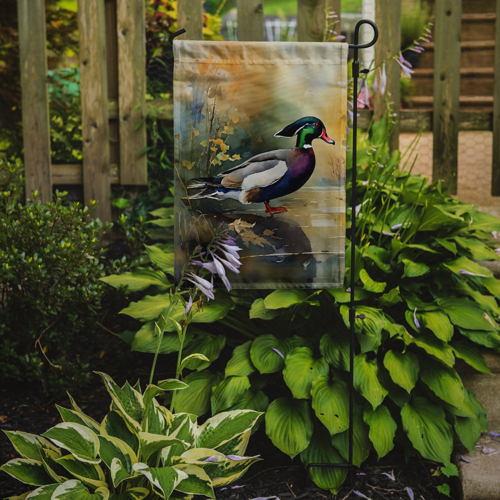 Wood Duck Garden Flag